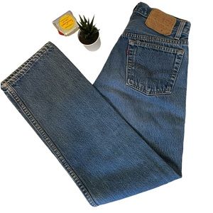 Levi’s 501 Blue Jeans Straight Leg